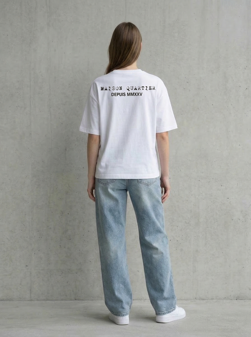 Signature Tee White