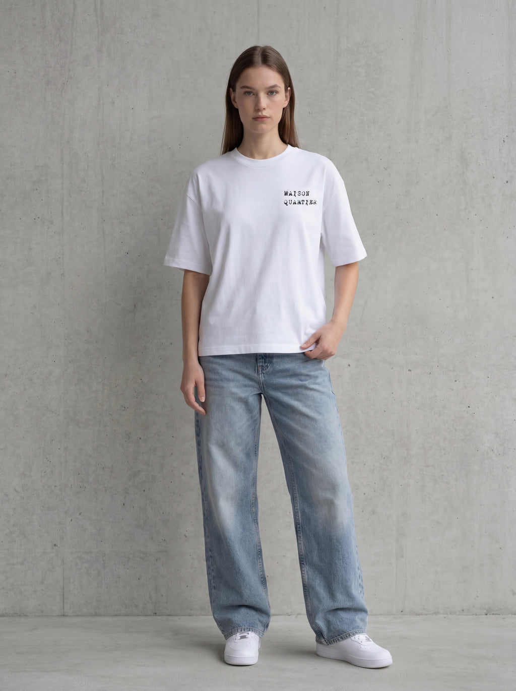 Signature Tee White